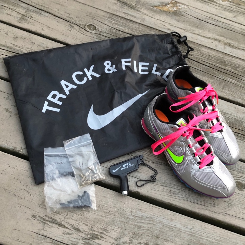 Women’s NIKE Track Cleats just received great condition but too small